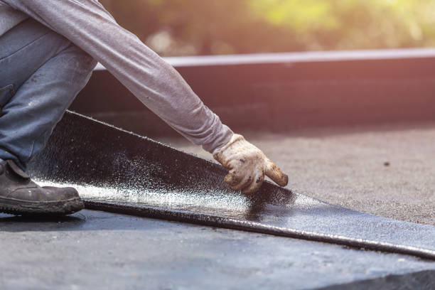 Professional Basement Waterproofing technician working in Eldridge, AL